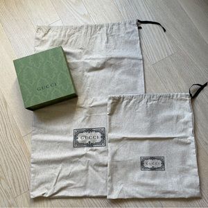 Gucci Dust Bags and Box